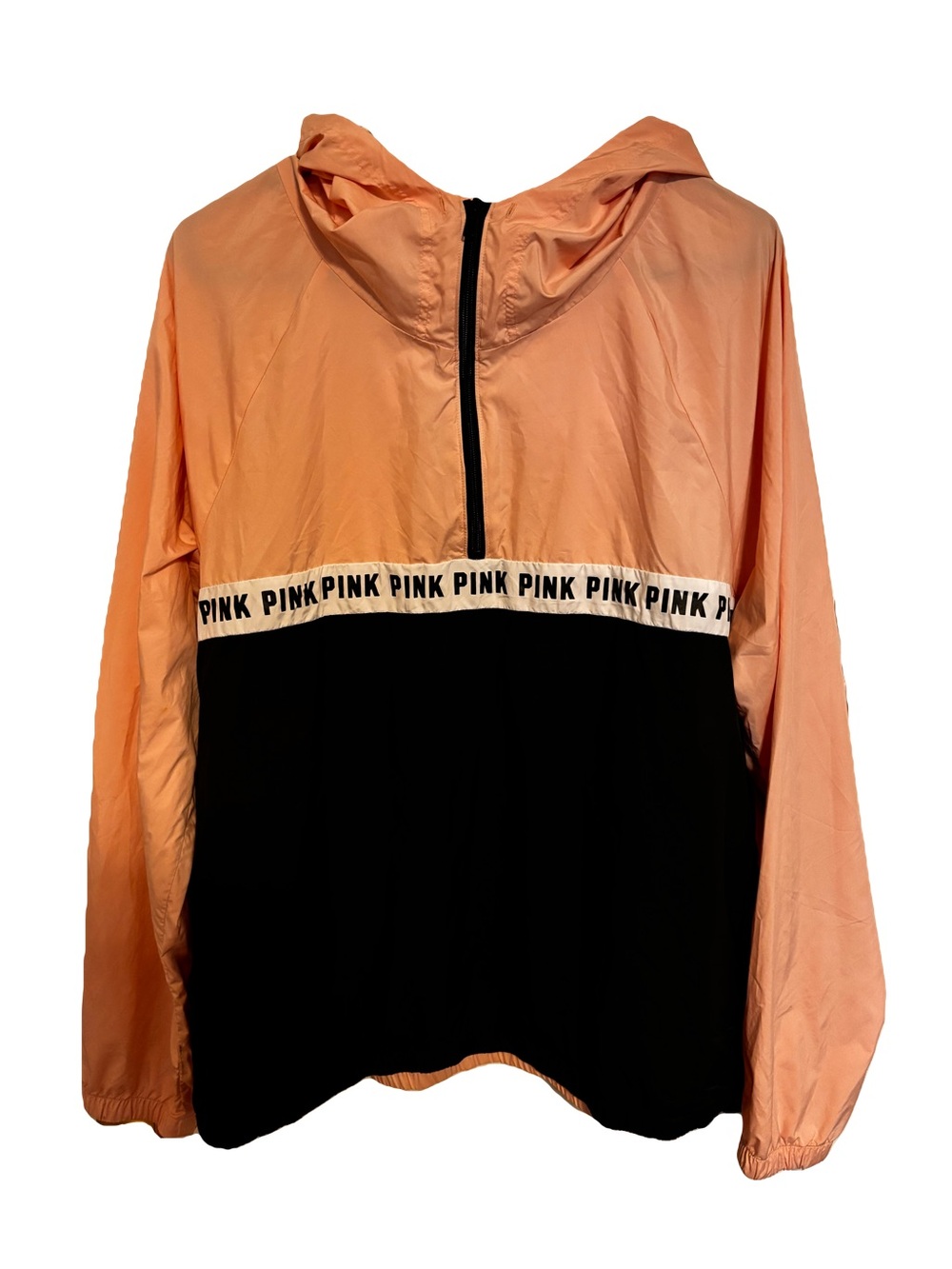 EUC Victoria’s Secret PINK Light Pink Wind Breaker M/L